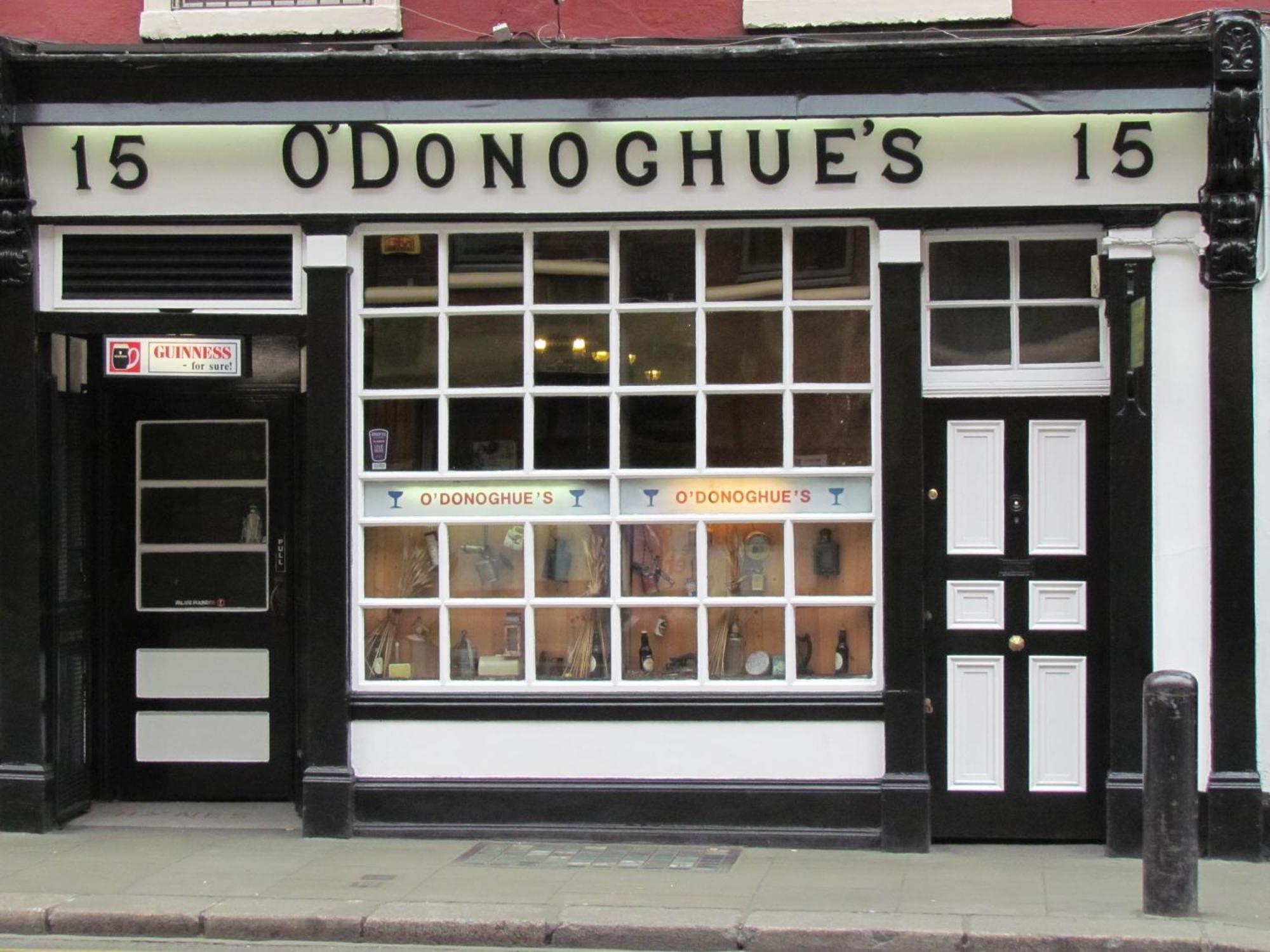 O'Donoghue'S Hotell Dublin Exteriör bild